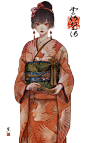 日本画师sumire 笔下的东京街拟人形象：保... 来自日本流行每日速报 - 微博