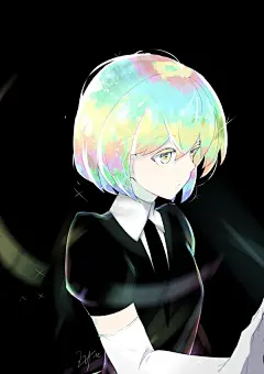 江南月:女孩子就是用宝石做的-卡通壁纸-Q友乐园