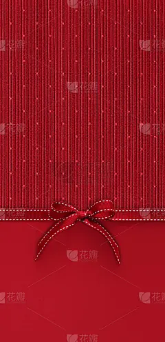 圣诞快乐礼品卡与红色织物丝带蝴蝶结孤立在红色闪闪发光的背景，顶部视图和复制空间模板，布置情人节，最好