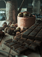 low key octane Food  chocolate cinema4d CGI still life