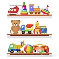 玩具店插画_百度图片搜索