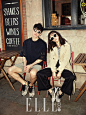 Yoon Seung Ah and Kim Moo Yeol - Elle Magazine March Issue ‘15