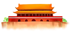 北京天安门png免抠透明国庆元素图片PS