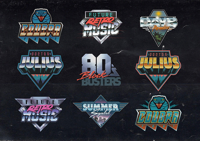 80s Logos Collection...