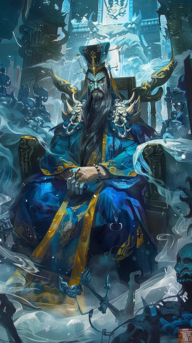 当阎王爷遇上 AI 绘画，霸气侧漏 - 小红书-花瓣网