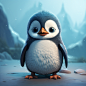 shangyan_design_A_cute_penguin_e7492b19-fea5-4cb1-9b5f-5f7b178a5754
