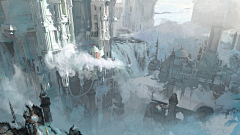 FetterCany采集到游戏场景插画