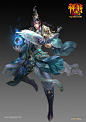 道士男_悍将传世_CGwall游戏原画网站