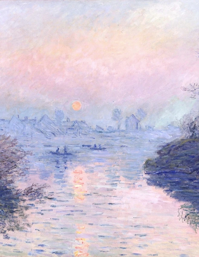印象派 | 克劳德·莫奈（Claude Monet）作品 - 当代艺术 - CNU视觉联盟-花瓣网