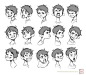 expression sheet , TB Choi : for animation
