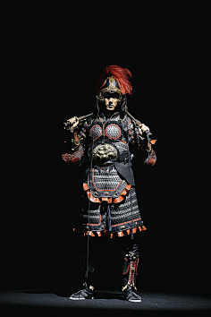 中式盔甲amp日本武士甲