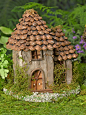 Fairy House:  #花园# #素材# #庭院# #创意#