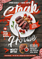 Restaurant Flyer Bundle Templates #Flyer, #Restaurant, #Templates, #Bundle