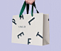 Visual Identity across shopping bag for Paleet designed by Neue.: 