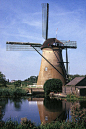 オランダ キンデルダイク 風車