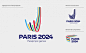 巴黎2024年奥运会-Graphéine的图形设计和品牌建议。