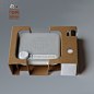 定制创意彩盒纸盒 缓冲包装结构创意设计 产品包装盒定做