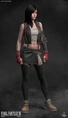 一般 1245x2160 尤迪亚 阿凡迪 CGI 女性 蒂法·洛哈特 幻想 艺术 休闲 视频游戏 艺术 视频游戏 角色 手套