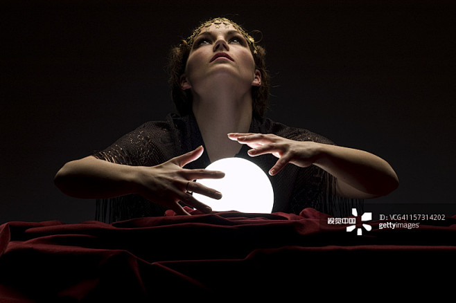 fortune teller with ...