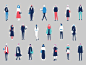 Dribbble - Fancy Ass People by Remo Bang                                                                                                                                                     More