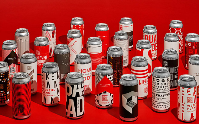 国外精美饮料啤酒品牌产品包装设计合集设计...