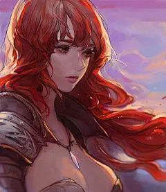 精致的小姐姐头像插画丨韩国插画师 Chocofing R ​​​​