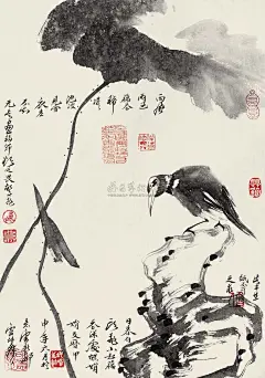 卢坤峰，当代著名画家。擅长花鸟画创作，也工旧体诗。早年多年工笔画，善写生，后专事水墨写意画，作品清新高雅富有个性。平时所作以兰、竹和鸟类居多。曾创作精毛竹巨幅，作品为联合国大厦装饰。曾多次应邀赴联邦德国讲学。作品多次参加国内外展出和在报刊上发表。出版有《卢坤峰画集》、《墨竹要述》、《卢坤峰兰竹谱》、《卢坤峰墨兰说》、《林烟画谈》等。作品为美国国会博物馆、哥伦比亚大学博物馆、康奈尔大学博物馆、英国国家图书馆、加拿大多伦多大学图书馆、德国汉堡博物馆收藏。