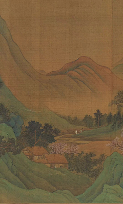 国画 景-花瓣网|陪你做生活的设计师 | 清 张廷彦 中秋佳庆轴