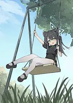 蔚蓝档案 荡秋千