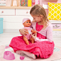 Amazon.es: Bayer Design - Muñeca bebé recién Nacido Que Hace pipí, Piccolina First Newborn Baby, 40 cm, Color Rosa (94071AE): Juguetes y juegos