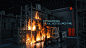 3D CGI FUI future hologram infographics motion Scifi simulation vfx