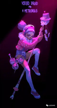 反叛童谣的感觉，俄罗斯Elena Ilicheva作品分享-7.GAME : 又可以换头像~