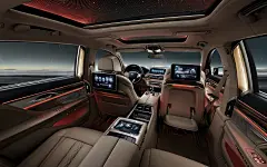 高清晰BMW 7系汽车豪华内饰壁纸图片