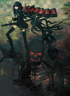 白槎呀采集到Black★Rock Shooter