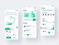 Plant Delivery APP-2 green plant ux illustration design product ui