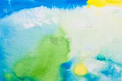 纹理,纸,背景,水彩画,水,天空,边框,水平画幅,绘画插图