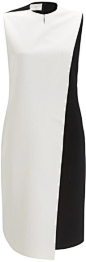 Cedric Charlier Two Tone Shift Dress - Lyst