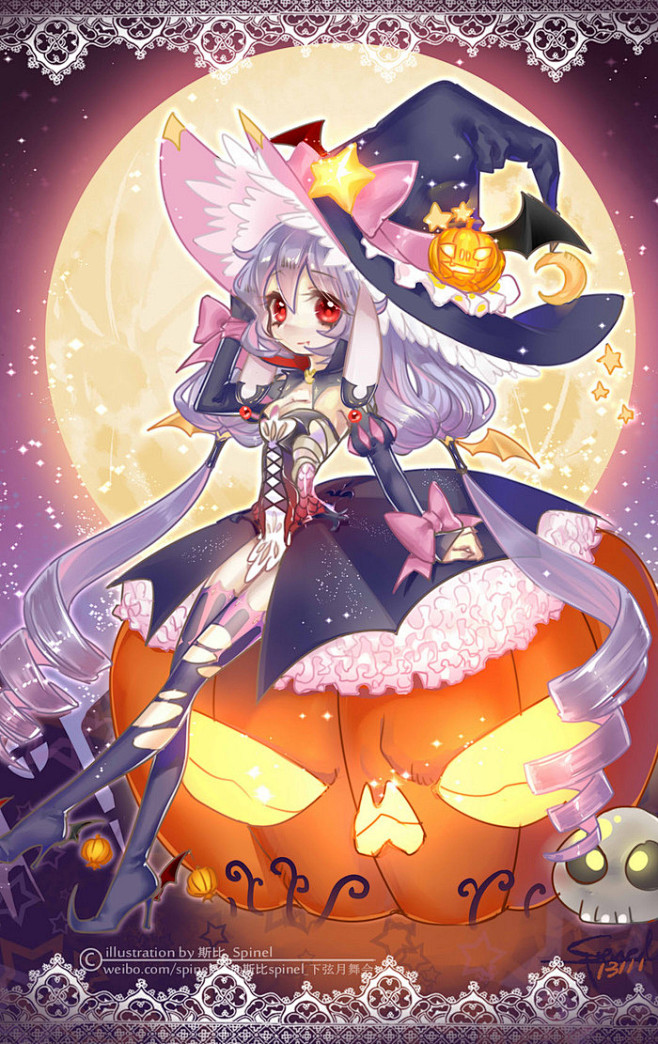 套图魔女卡提新年明信片