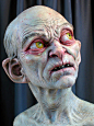 painted gollum by MarkNewman