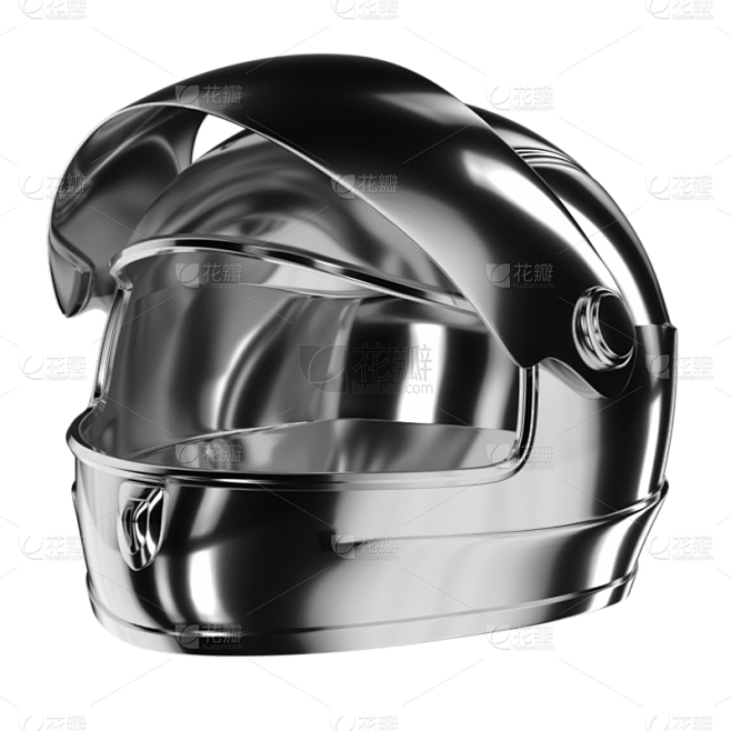 C4D-3D立体元素-头盔