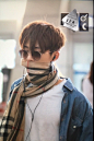 #B.I金韩彬##金韩彬盖世音雄# 160426 仁川机场出境预览9P 大长腿cr.1022%、B.E.A