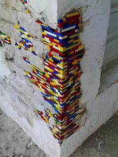 STREET ART #lego: 