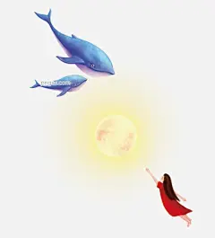 梦境中的蓝鲸与女孩手绘插画图片大小1000x1103px 图片尺寸674.33 KB 来自PNG搜索网 pngss.com 免费免扣png素材下载！插画#广告插画#海报插画#简约风#精美#卡通#卡通手绘#蓝鲸#梦境#女孩#手绘#小清新#装饰图#