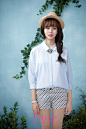金所炫代言韩国品牌SOUP女装2015夏季新款广告画册