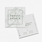 Square business card design for a cafe. #squarelogo #squarebusinesscards…