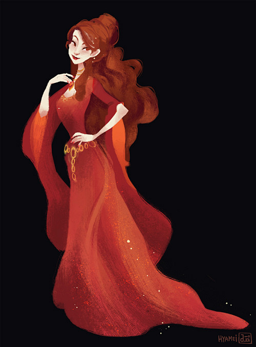Red Woman by hyamei