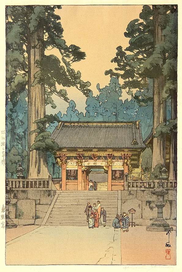 Hiroshi Yoshida 版画欣赏...