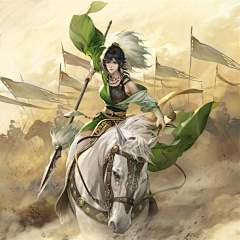 清蒸胖大海采集到骑兵 战马