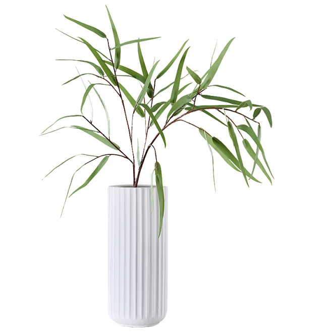 北欧植物-盆栽绿色花瓶植物免抠素材透明p...