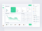 Sprint Report Dashboard Web Vector Minimal Flat Website 2019 Design UX App Clean ui